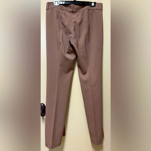InWear Pants Cafe Latte Brown with Pinstripes, Size EU 40 - Picture 3 of 14
